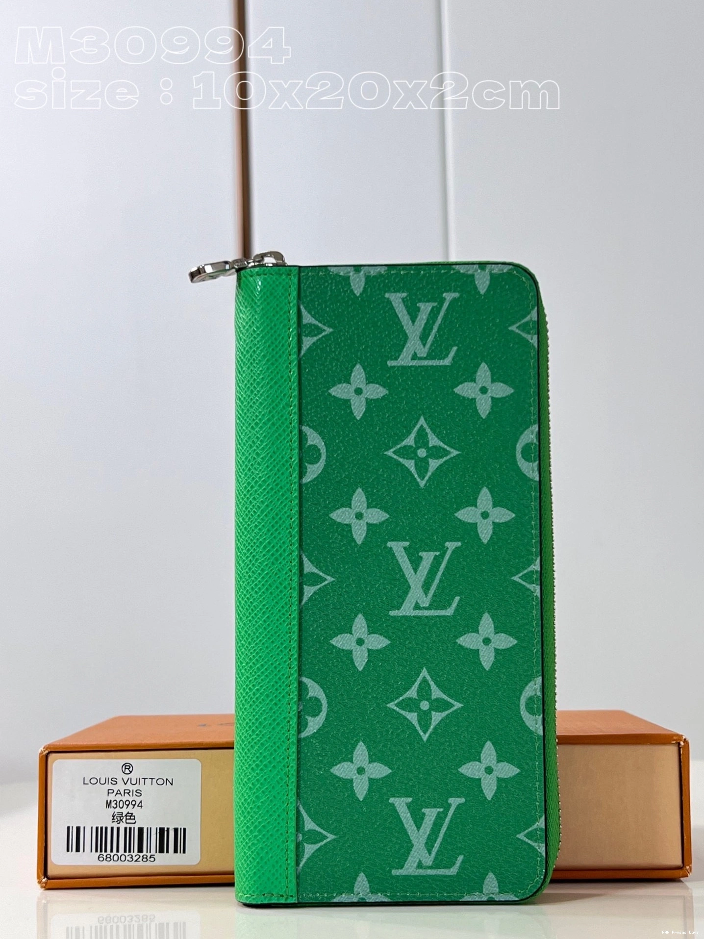 AAA Pruses Bags VUITTON ZIPPY LOUIS WALLET-10*20*2 cm 0819